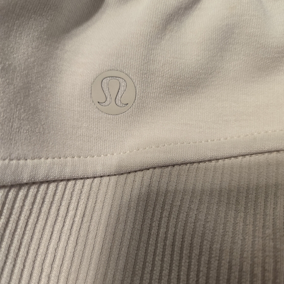NWT Lululemon Brushed Softstreme Ribbed HR Jogger White Opal Size 14 - Picture 6 of 8